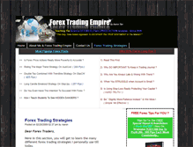 Tablet Screenshot of forextradingempire.com